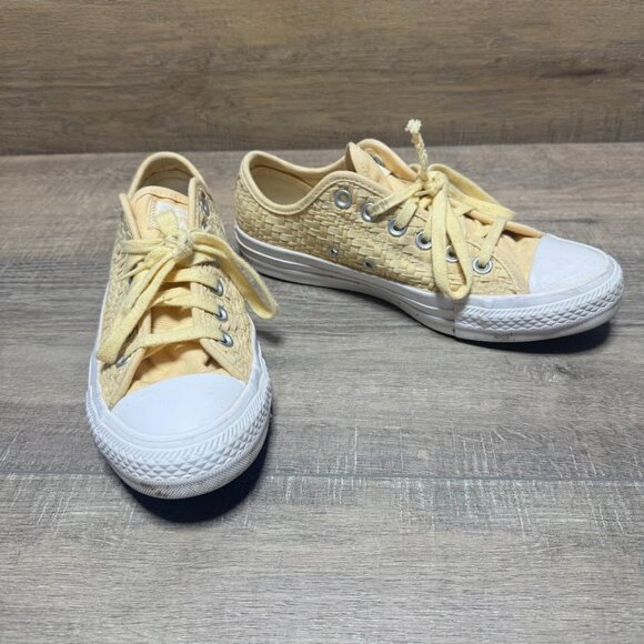 Converse Dream Weaver Pale Yellow Sneaker Women's Size 7.5 - Picture 6 of 7